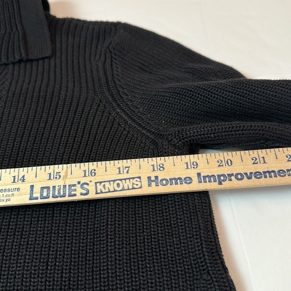 Talbots Ribbedknit Split Neck Turtleneck - image 5